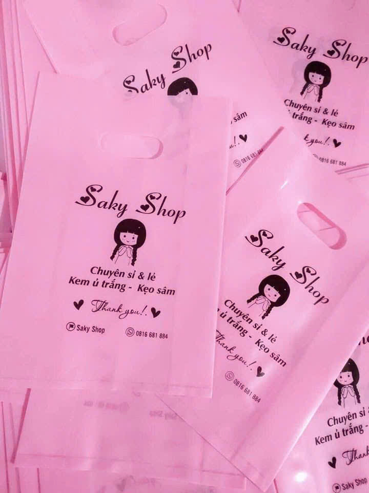 Túi ni long thiết kế phong cách dễ thương